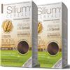 Silium Cosmetici - Colorazione Permanente per Capelli 5.3 Castano Chiaro Dorato, senza Ammoniaca, 100% Copertura Capelli Bianchi, con 5 Cereali, pack da 2