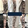 GoDdis Adesivo Per Tatuaggi A Base Di Erbe Succo Semipermanente Impermeabile Foto Di Grandi Dimensioni Fiore Mano Fiore Braccio Stile Giapponese