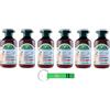 Beni Culinari 6x Antica Erboristeria 2 in 1 Shampoo Nutriente Latte di Mandorla, Shampoo e Balsamo per Capelli Rovinati con Ingredienti Naturali + Portachiavi Beni Culinari in Omaggio