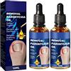 Ashopfun German Toenailcare Removal Paronychia Oil, Care Oil for Removing Paronychia, Toenail Treatment Best Nail Repair Solution,Nail Renewal Liquid for Damaged & Discoloration Nail (2pcs)