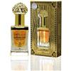 BUSINESS SQUARE BS Olio profumato Khashab & Oud Gold Attar arabo 100% Olio Senza Alcool, Muschio Halal Per Uomo e Donna Fragranza a Lunga Durata, Flacone Applicatore Stick 12ML, Note: Oud, Lampone, Caramello, Muschio