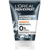 L'Oreal Paris Men Expert Gel detergente per pelli sensibili degli uomini, con acido ialuronico per una pelle curata, gel per la defense Sensitiv, 1 x 100 ml