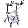 Moretti ROLLATOR IN ACCIAIO 4 RUOTE ANTIBRACHIALE Art. RP691
