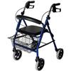 AnteaMED Rollator pieghevole con sedile