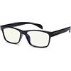 Gamma Ray Optics GAMMA RAY FLEXLITE GR OG-003-C1 Computer Readers Glasses With 0.00 Magnification in Flexible Frame Anti UV Blue Light and Anti Harmful Glare by Gamma Ray Optics