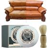 Generico Carolina Furniture Collective Salve, Restauratore E Lucidante for Mobili E Sedili Auto, Balsamo for Mobili in Pelle Con Spazzola, Protettivo for Finitura Naturale, Non Grasso, Multiuso(1 Set)