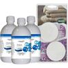 Generic Profumo Concentrato Bucato, Biancheria Lavatrice 250 ml (Sapphire) + Relevi (3 Profumo + Relevi)
