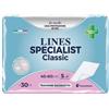 Generico Traversa salvaletto per incontinenza Lines Specialist Classic 40x60 cm misura Piccola -30 pezzi