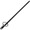 WOL VEE Accessori fitness in silicone nero da uomo - Drenante cavo - N8 (10mm)