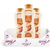 Generico Spuma di Sciampagna Bagnoschiuma Crema Latte di Mandorla e Burro di Karitè, Idratante con Ingredienti Naturali, 650ml, Confezione da 3 o 6 Pezzi (3)