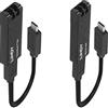 LINDY Extender - Fibra ottica USB 3.2, tipo C, 100 m
