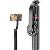 Generico Treppiede da viaggio, treppiede per selfie - Treppiede magnetico per telefono con selfie wireless,Rotazione di 360 gradi, selfie stick estensibile per vlog fotografico