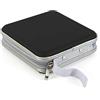 Gadget Hoppa Custodia a portafoglio per 36 CD e DVD, custodia rigida per il trasporto, borsa organizer portatile - NERO