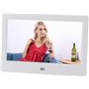 Akozon Digital Fult Frame Picture Ad Alta Risoluzione Player Musicale Multimediale per L'ufficio Home Office Montato (Plug 'UE 100-240V)