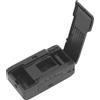 HUSHUI Fotocamera a Pellicola da 35 Mm, Fotocamera Vintage Leggera e Riutilizzabile con Flash Incorporato e Obiettivo F8 da 28 Mm, per gli Appassionati di Fotografia Analogica (Nera)