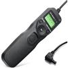 subtel Pulsante di scatto compatibile con compatibile con Canon EOS 1D,50D,5D,40D,7D - Cavo di scatto con timer TC-80N3 / RS-80N3 Telecomando, remote control remoto, shutter release
