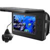 LLOOPK Videocamera portatile Fish Finder Videocamera subacquea for pescatore Videocamera Full HD 1280 * 720P 15m Telecamera a infrarossi for pesca sul ghiaccio invernale(Fishing camera-02)