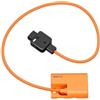 Jectse Cavo D Tap to Power, Tecnologia di Decodifica Completa 14,8 V per R5 II R6 R5 Mark II IV 7D 80D 90D XC10 XC15, Spina Girevole Flessibile a 180° e Nylon Intrecciato