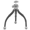 JOBY PodZilla Large, Treppiede Flessibile con Testa a Sfera, dai Creatori del GorillaPod, Treppiede per Smartphone, Compatibile con iPhone, Fotocamere Mirrorless Compatte, Dispositivi max 2,5kg,Grigio