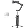Generico Compatibile con DJI Osmo Mobile 8 - Rotazione orizzontale illimitata a 360°, Gimbal di tracciamento umano intelligente(OM8 Mic Mini W)