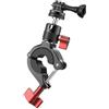 FGDTREE Action Camera Bike Mount per Go 13 Montaggio sicuro per video di ciclismo fluidi e sicuri Regolatore telecamera ciclismo