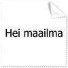 DIYthinker Hello World finlandese occhiali panno di pulizia Gift Phone Screen Cleaner 5PCS