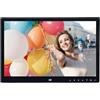 POADGBCN Cornice digitale touchscreen da 17 pollici Cornice elettronica HD 1080P per ufficio domestico(Black,10.4 in)