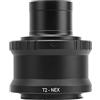 Generic Adattatore per Telescopio in Metallo con Attacco a T da 1,25 Pollici di Alta qualità con Chiave Esagonale, Adatto per Fotocamere Mirrorless con Attacco E,