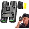 Generisch Binocolo compatto per adulti, binocolo da esterno | binocolo oculare 500 x 25 cm | binocolo impermeabile HD da viaggio binocolo HD-oculare con adattatore per telefono per birdwatching, caccia
