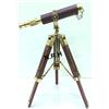 Nautical Replica Hub Vintage Ottone Antico Spyglass Telescope on Table Top Tripod Stand Collection Gift