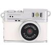 Asixxsix Mini videocamera portachiavi, piccola fotocamera digitale retrò da 1080P 20MP con schermo da 0,96 pollici per scattare foto, condivisione istantanea di tipo C (WHITE)