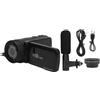 Yanmis Registratore di videocamera portatile HD 1080P 16MP con zoom 16x, schermo rotante, obiettivo grandangolare, touch screen, porta USB per selfies, registrazione ciclica