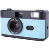 Fydun Fotocamera a Pellicola da 35 Mm in Stile retrò Nostalgico per un Kit di Fotocamere a Pellicola Vintage con Narrazione Ricca (Blu)
