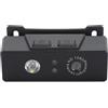 Fockety Telecamera Sportiva Montata Sulla Testa, Telecamera Frontale 1080P con Regolazione Dell'angolo di 45° con Sensore di Gesti Lampada Frontale a LED, Videocamera Indossabile per