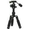 Iuhtrb Piccolo Treppiede 5 Sezioni Rotazione di 360 Gradi Alluminio Leggero Per Fotocamere DSLR Videocamere Video Collegamento Holder Macchina Fotografica Stabile
