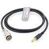 SZRMCC Movcam V-Mount Batteria Piastra 3 Pin Maschio 12V DC Uscita a DC 2.5mm Cavo di Alimentazione per Accessori Fotocamera Monitor