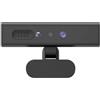 SEVEQIS Riconoscimento facciale Webcam Videocamera Web Full HD 1080P 5MP for l'accesso all'identificazione for laptop desktop for conferenze, streaming live, registrazione