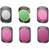 Generic Filtro per DJI OSMO POCKET3, polarizzatore in metallo CPL ND32, accessorio magnetico regolabile ND64/PL per fotocamera, vetro ottico multistrato (ND8/PL) (set da 6 pezzi)