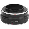 RASTKY Adattatore per Obiettivo QBM a Fuji - Adattatore per Obiettivo Fikaz QBMFX Attacco QBM per Fotocamera con Attacco Fuji - per Manuale Fotocamera con