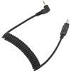 Yunseity Cavo di Rilascio Dell'otturatore a Gamma Telecomando per Fotocamera per D5000 D3300, Cavo N3 Compatto da 2,5 Mm per Df D750, Facile da Usare e Trasporto, Colore
