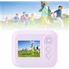 GOWENIC 1080p HD Lens 6x Zoom Stampa Istantanea Funzioni di Gioco Mp3 per Fotocamera Digitale, 20 Fotogrammi, 5 Filtri, 48 MP, ABS LI Batteria 1300 MAh 128 GB, per un Natale di (PURPLE)