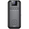 KVBRUI Attrezzatura di registrazione portatile con microcamera Full HD 4K for la guida di motocicli, biciclette, registratori delle forze dell'ordine, estremi(128GB)