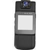 Operitacx Videocamera Portatile Con Rotante Posteriore Registratore Ad Per Esterni Con Wifi Batteria e Notturna