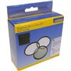 DÖRR Dorr - Set di 3 filtri 58 mm Digi Line (UV, polarizzatore circolare e Close Up +4)