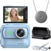 Generic Action camera, mini videocamera sportiva anti-vibrazione, fotocamera con schermo flip screen da 2, riprese da viaggio all'aperto, vlog in prima persona per appassionati di sport, vlogger e amanti