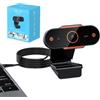 Generic Webcam - Webcam con messa a fuoco automatica, mini webcam regolabile | Cavo di prolunga USB HD per computer portatile, telecamera per trasmissioni in diretta, fotocamera per PC con microfono e