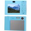 Fockety Fotocamera digitale, 1080P 48MP 8X Zoom Anti Shake Camera con luce di riempimento, schermo da 2,4 pollici Fotocamera digitale Point and Shoot, piccola fotocamera portatile (32GB)