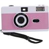 DIYEAH 1pezzi Fotocamera Pellicola da Riutilizzabile Flash Incorporato Design Vintage Retrò Compatibile Any Film Colore o Bianco e Nero