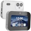 Tosuny Fotocamera Digitale, Videocamera 4K 64MP con Touchscreen da 3, Tre Obiettivi HD, Zoom Tattile 16X, Visione Notturna, Altoparlante, Flash, per Trasmissioni in Diretta, Viaggi
