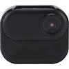 banapoy Mini Action Camera, Fotocamera Sportiva con Corpo Magnetico, Videoregistratore HD 1080P con Vista Ad Ampio Campo e Custodia Ricarica USB C e Accessori, per Ciclismo, Viaggi (BLACK)